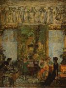 Edouard Vuillard The Library Sweden oil painting artist